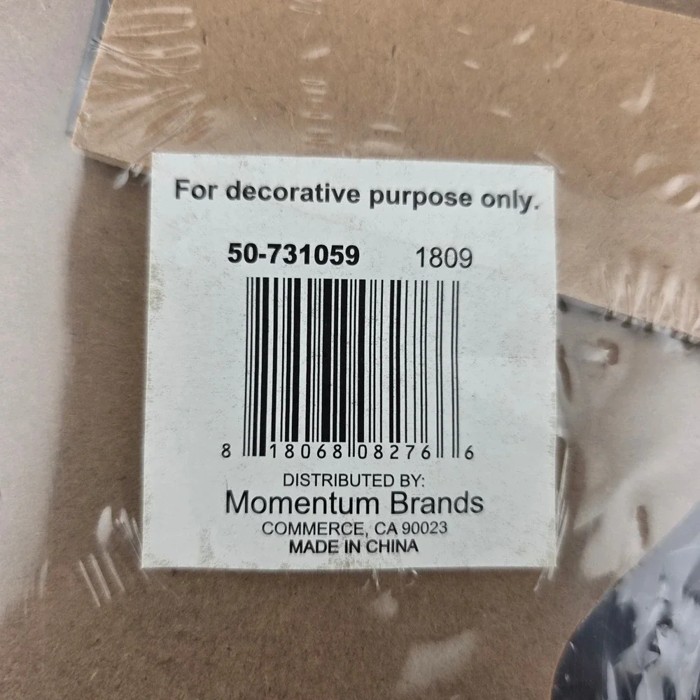 Fish Photo Frame Meow Clip Set of 2 Momentum Brands 4x4 Brown NEW Pet Memories